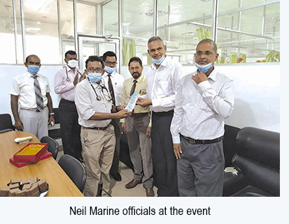 Neil Marine commemorates 50 years, with CSR project at Negombo Base Hospital